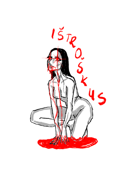 Ištroškus