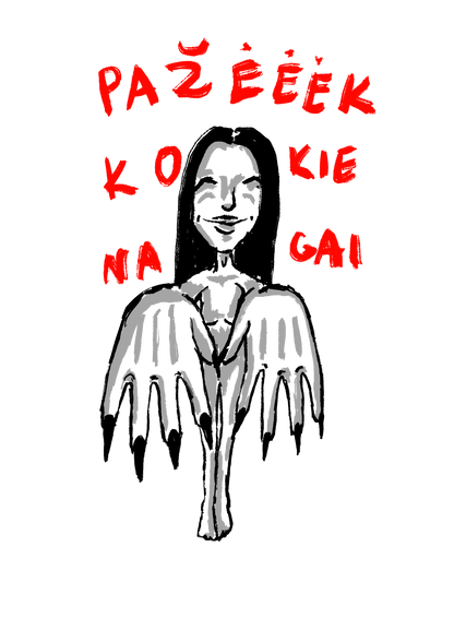 Pažėėėk kokie nagai