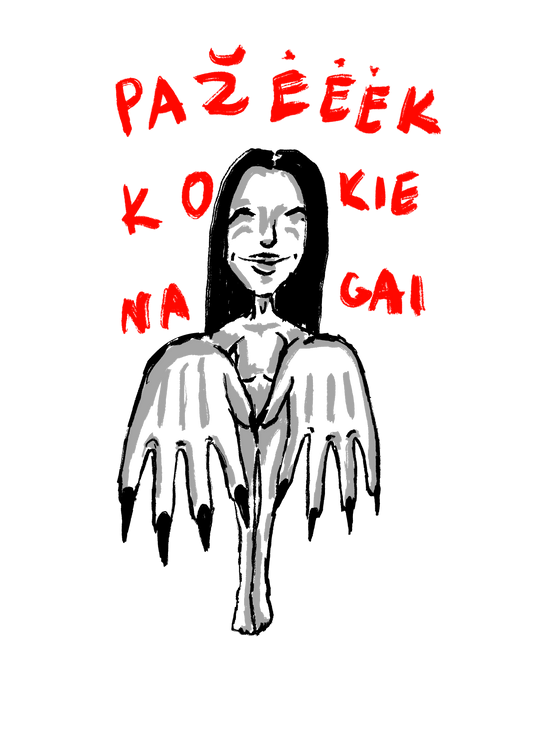 Pažėėėk kokie nagai